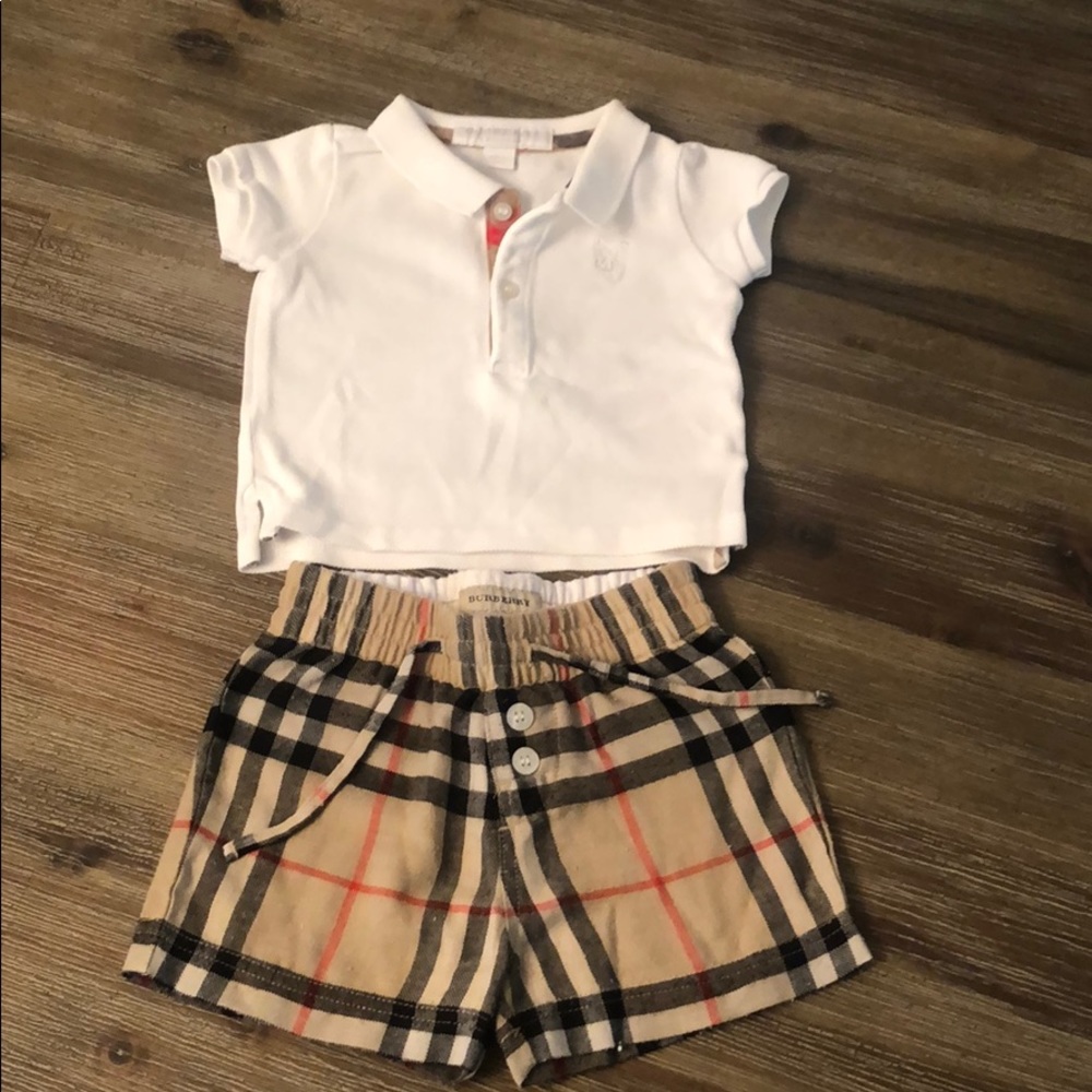 Baby Burberry Set
